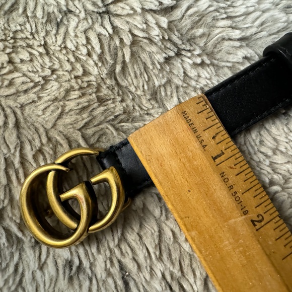 Gucci GG marmont thin belt (size Gucci 70) - Picture 12 of 15
